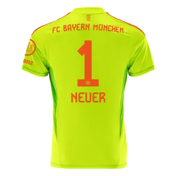 Camisola Guarda-Redes FC Bayern de Munique Manuel Neuer 1 Criança Equipamento 1ª 2024/25
