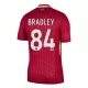 Camisola Liverpool Conor Bradley 84 Homem Equipamento 1ª 2024/25
