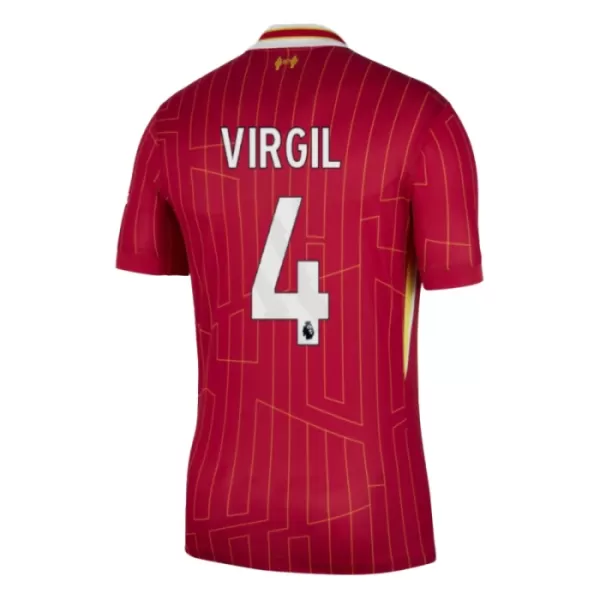 Camisola Liverpool Virgil 4 Criança Equipamento 1ª 2024/25