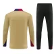 Conjunto de Moletom de Treino Barcelona Gold Version Homem Quarto-Zíper 2024/25