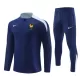 Conjunto de Moletom de Treino França Criança Quarto-Zíper 2024/25 Navy