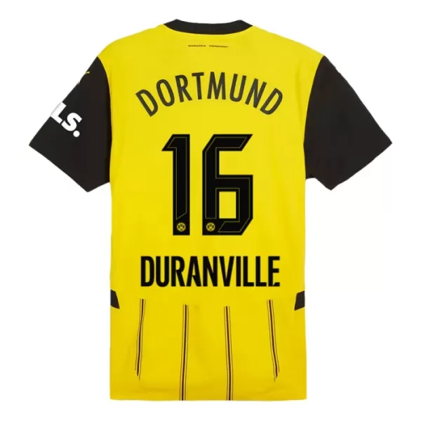 Camisola Borussia Dortmund Duranville 16 Homem Equipamento 1ª 2024/25