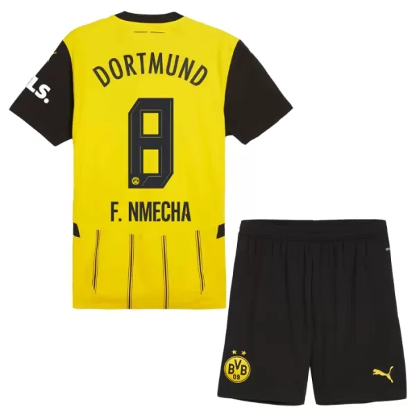 Camisola Borussia Dortmund F. Nmecha 8 Criança Equipamento 1ª 2024/25