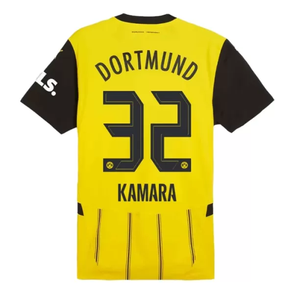 Camisola Borussia Dortmund Kamara 32 Homem Equipamento 1ª 2024/25