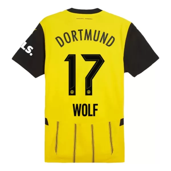 Camisola Borussia Dortmund Wolf 17 Homem Equipamento 1ª 2024/25