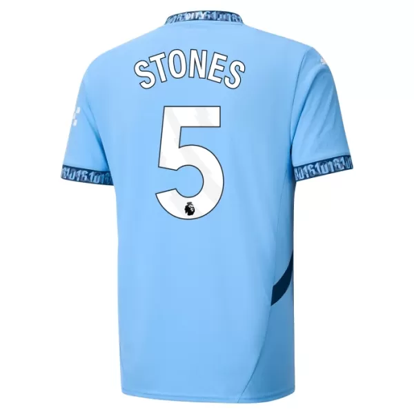Camisola Manchester City Stones 5 Homem Equipamento 1ª 2024/25