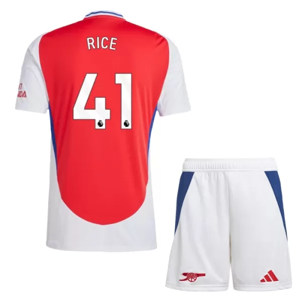 Camisola Arsenal Rice 41 Criança Equipamento 1ª 2024/25