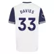 Camisola Tottenham Hotspur Davies 33 Homem Equipamento 1ª 2024/25