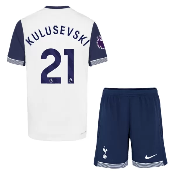 Camisola Tottenham Hotspur Kulusevski 21 Criança Equipamento 1ª 2024/25