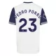 Camisola Tottenham Hotspur Pedro Porro 23 Criança Equipamento 1ª 2024/25