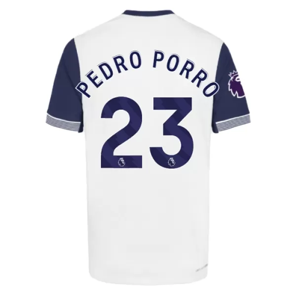 Camisola Tottenham Hotspur Pedro Porro 23 Homem Equipamento 1ª 2024/25