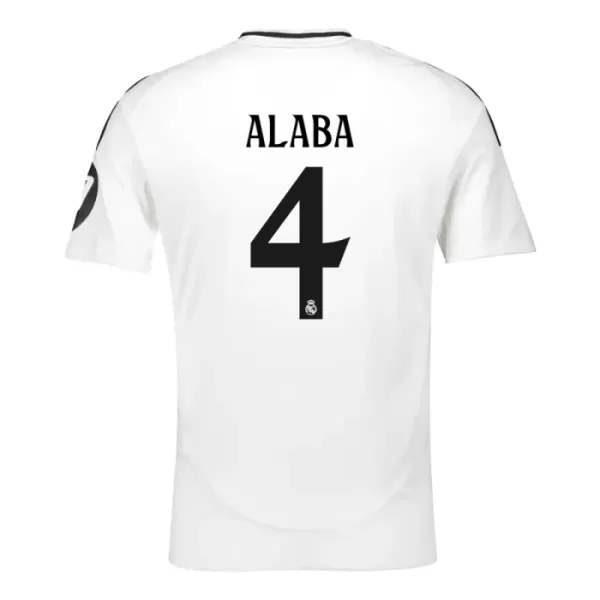 Camisola Real Madrid Alaba 4 Criança Equipamento 1ª 2024/25