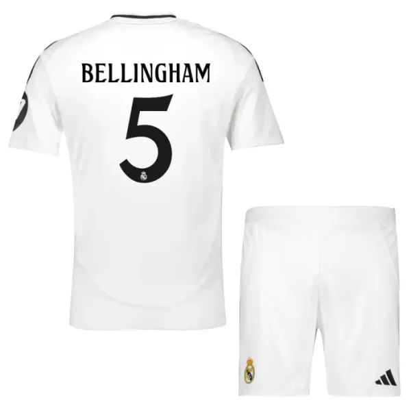 Camisola Real Madrid Bellingham 5 Criança Equipamento 1ª 2024/25