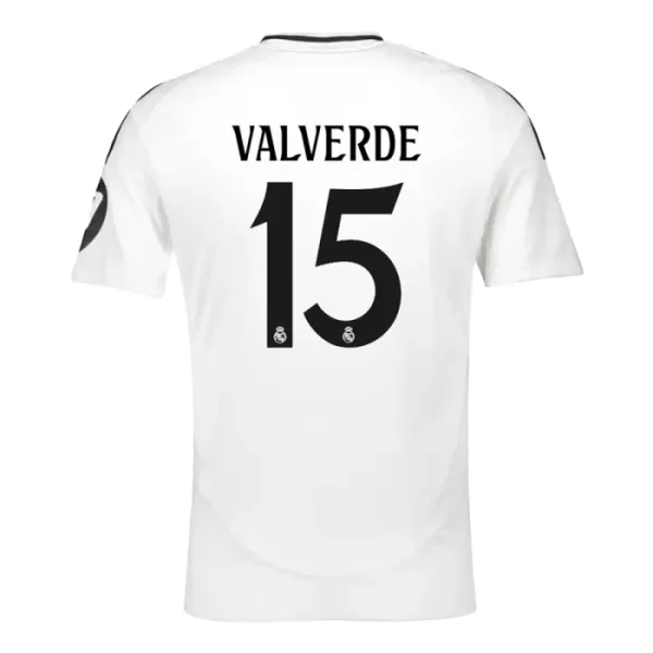 Camisola Real Madrid Valverde 15 Homem Equipamento 1ª 2024/25