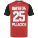 Camisola Bayer Leverkusen Exequiel Palacios 25 Homem Equipamento 1ª 2024/25
