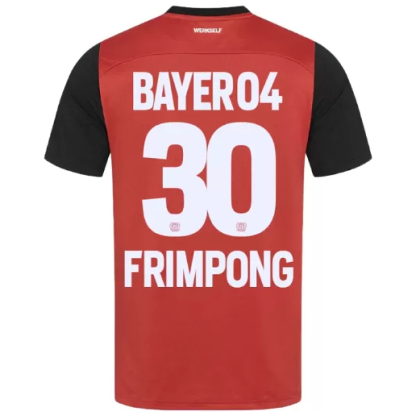 Camisola Bayer Leverkusen Jeremie Frimpong 30 Homem Equipamento 1ª 2024/25