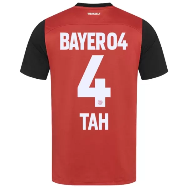 Camisola Bayer Leverkusen Jonathan Tah 4 Homem Equipamento 1ª 2024/25