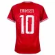 Camisola Dinamarca Eriksen 10 Homem Equipamento 1ª Euro 2024