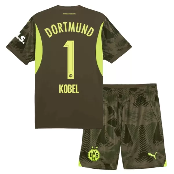 Camisola Guarda-Redes Borussia Dortmund Kobel 1 Criança Equipamento 2ª 2024/25