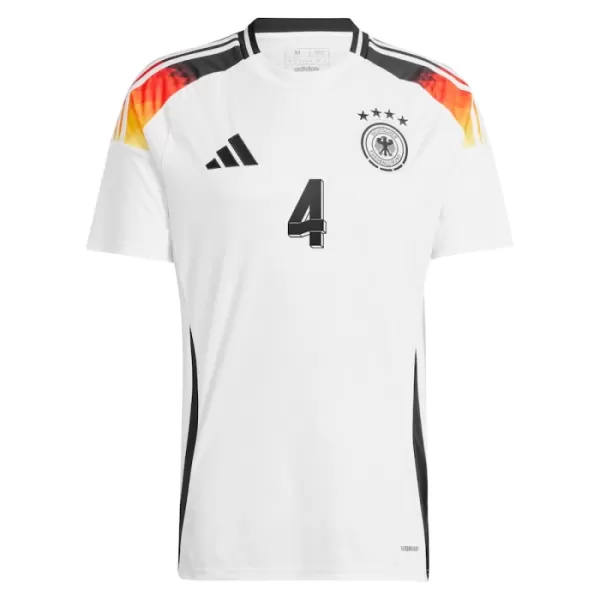 Camisola Alemanha Tah 4 Homem Equipamento 1ª Euro 2024