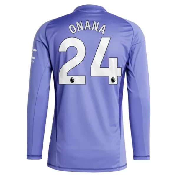 Camisola Guarda-Redes Manchester United Onana 24 Homem Equipamento 1ª 2024/25 Manga Comprida