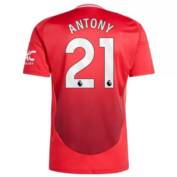 Camisola Manchester United Antony 21 Homem Equipamento 1ª 2024/25