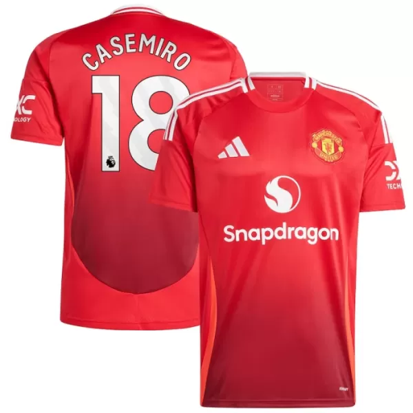 Camisola Manchester United Casemiro 18 Homem Equipamento 1ª 2024/25