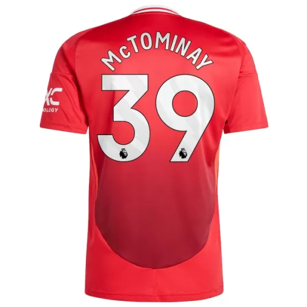 Camisola Manchester United McTominay 39 Homem Equipamento 1ª 2024/25