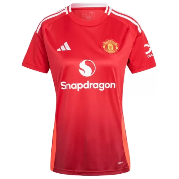 Camisola Manchester United Mulher Equipamento 1ª 2024/25