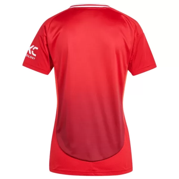 Camisola Manchester United Mulher Equipamento 1ª 2024/25