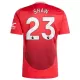 Camisola Manchester United Shaw 23 Homem Equipamento 1ª 2024/25