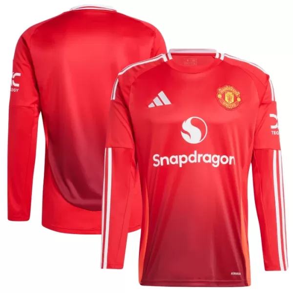 Camisola Manga Comprida Manchester United Homem Equipamento 1ª 2024/25