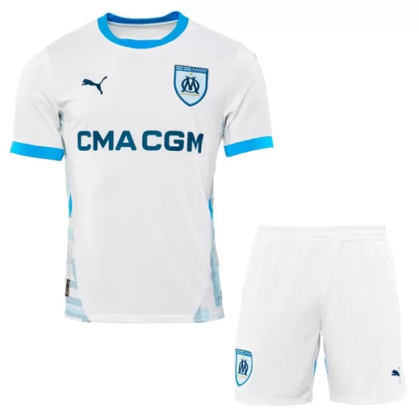 Camisola Olympique Marseille Criança Equipamento 1ª 2024/25