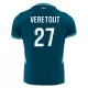 Camisola Olympique Marseille Veretout 27 Homem Equipamento 2ª 2024/25