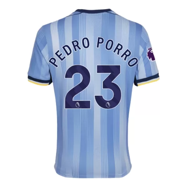 Camisola Tottenham Hotspur Pedro Porro 23 Homem Equipamento 2ª 2024/25