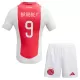 Camisola Ajax Amsterdam Brian Brobbey 9 Criança Equipamento 1ª 2024/25