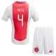 Camisola Ajax Amsterdam Jorrel Hato 4 Criança Equipamento 1ª 2024/25