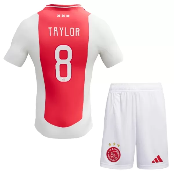 Camisola Ajax Amsterdam Kenneth Taylor 8 Criança Equipamento 1ª 2024/25