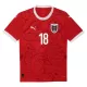 Camisola Áustria Romano Schmid 18 Homem Equipamento 1ª Euro 2024