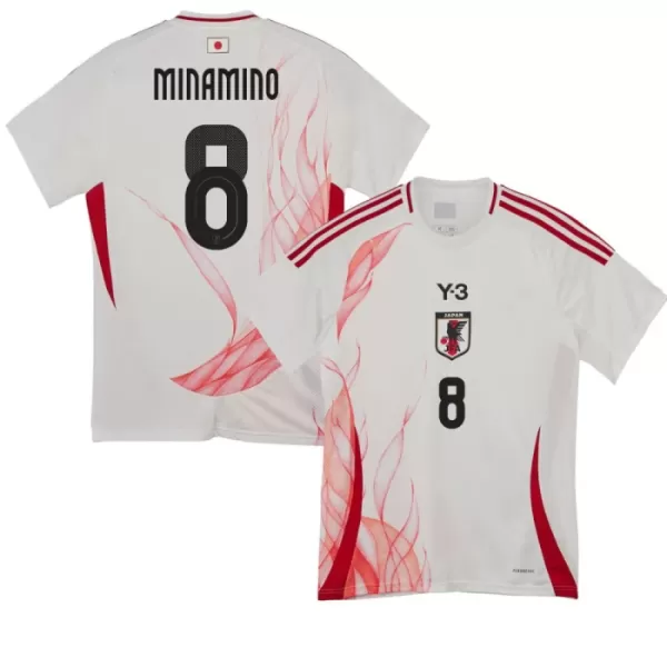 Camisola Japão Minamino 8 Homem Equipamento 2ª 2024/25