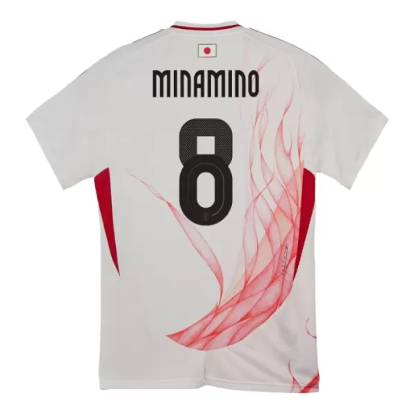 Camisola Japão Minamino 8 Homem Equipamento 2ª 2024/25