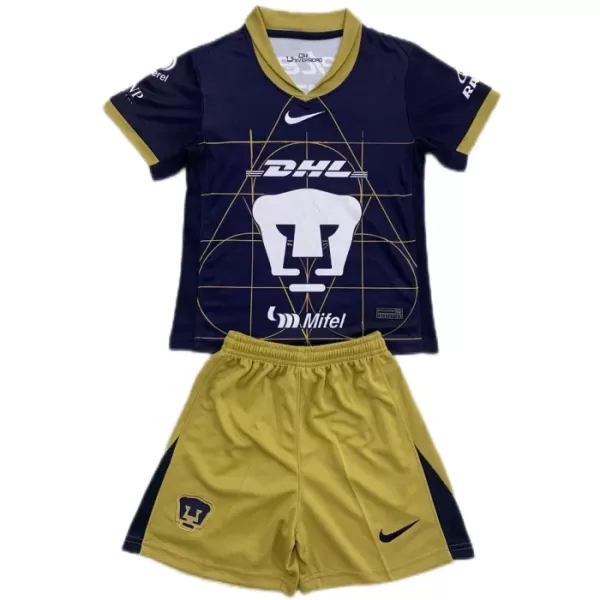 Camisola Pumas UNAM Criança Equipamento 2ª 2024/25