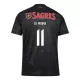 Camisola SL Benfica Di Maria 11 Homem Equipamento 2ª 2024/25