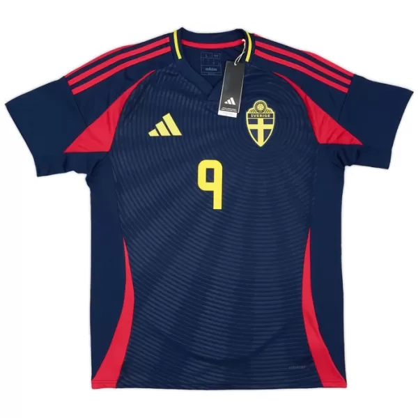 Camisola Suécia Isak 9 Homem Equipamento 2ª 2024