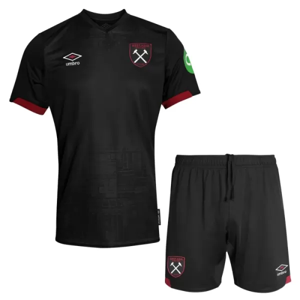 Camisola West Ham United Criança Equipamento 2ª 2024/25