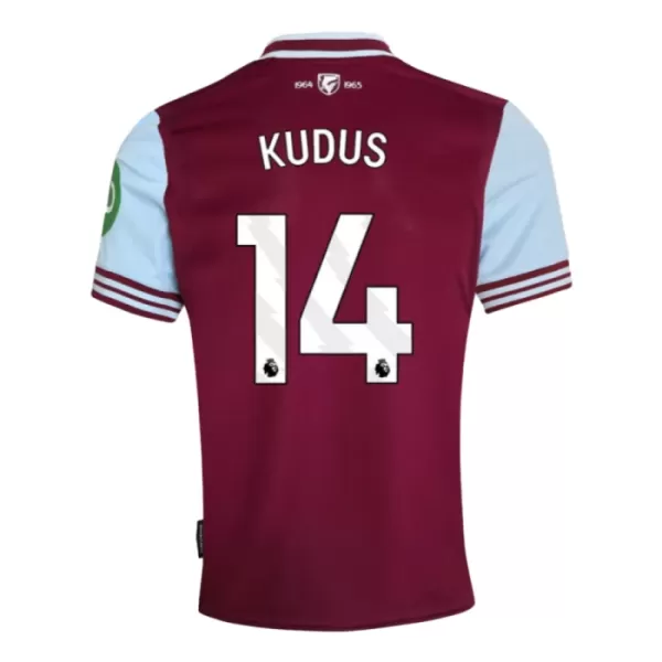 Camisola West Ham United Kudus 14 Homem Equipamento 1ª 2024/25