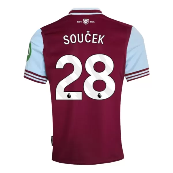 Camisola West Ham United Soucek 28 Homem Equipamento 1ª 2024/25