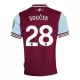 Camisola West Ham United Soucek 28 Homem Equipamento 1ª 2024/25