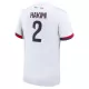 Camisola Paris Saint-Germain Achraf Hakimi 2 Criança Equipamento 2ª 2024/25