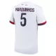 Camisola Paris Saint-Germain Marquinhos 5 Criança Equipamento 2ª 2024/25